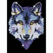 KSG Crafts Wolf Sequin Kit
