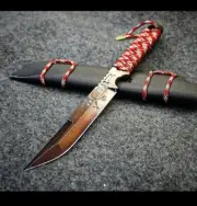 integrity implements AF1 Traiba Sakura in 5160 custom etched handmade knife