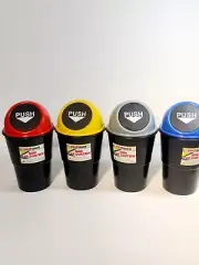 Car Mini Garbage Can Auto Creative Trash Can Vehicle Dust Holder Bin Box 1 pcs