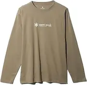 [Snow Peak] Soft Cotton Logo Long Sleeve T-Shirt