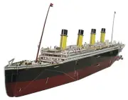 Titanic Collectors 3d Model 287 Piece Jigsaw Puzzle (sg)