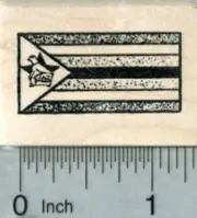 Flag of Zimbabwe Rubber Stamp D31904 WM