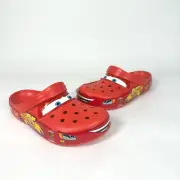 Disney Crocs Cars Lightning McQueen Clogs LED Light up, Unisex Slip-on shoes