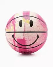 (Chinatown) Market Smiley 50th Anniversary Splatter Pink Collectible Basketball