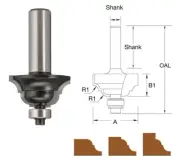 Router Classic Bits 5mm 1/4" Shank - TruaCut TBC125/2
