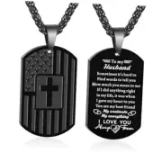 To My Son Dad Brother Husband Grandson Grandpa Boyfriend *To My Husband Black