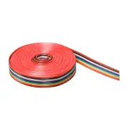 1Pack 12P IDC Wire Flat Ribbon Cable 16.4 Ft 1.27mm Pitch Jumper Wires