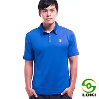 在飛比找PChome24h購物優惠-LOKI 男 VANA 抗UV短袖排汗POLO衫(男)(炫目