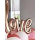 浪漫告白求婚結婚連體love鋁膜字母氣球婚房裝飾用品婚禮場景布置