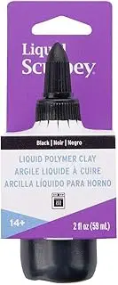 Sculpey Liquid Bakeable Clay, 2Oz, Black