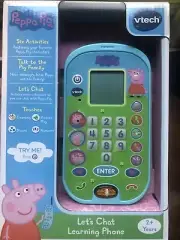 VTech Peppa Pig Let's Chat Learning Phone