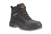 Stanley Mens Berkeley Full Lace Up Leather Safety Boot (Brown) - UTFS6891