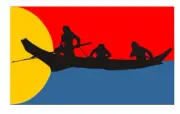 Clatsop tribe of Oregon and Washington Flag Sticker Decal