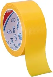 uxcell 1.8"x0.007" Bookbinding Tape, 22 Yard Cloth Bookbinding Repair Tape Book Binding Tape Self Adhesive for Repairing Old Books, Yellow