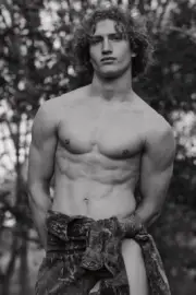 [O069] Male Model Showing Off Body Fine Art Hunky Physique MATTE OR GLOSS OPTION