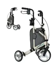 Elenker 3 Wheel Rollator Walker for Seniors YF-9006A | Champagne - NEW