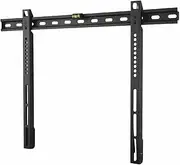 AUSWAY Wall Mount TV Stand Television Mounting Bracket Holder Base Hanger Black Modern Fits 40 to 65 Inches