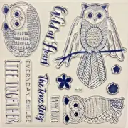 NEW Life's a Hoot D2142 CTMH scrapbooking owls fall cardmaking flowers family