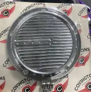 Covingtons Customs Chrome Dimpled Derby Cover for 2016-2017 Harley Touring