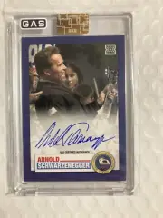 GAS Arnold Schwarzenegger Limited Edition - Blue 1/10 Autograph 2023 Exclusive