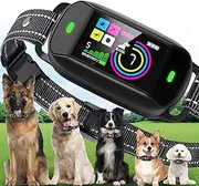 Smart Dog Bark Collar, Anti Barking Training Collar with 4 Training Modes, 5 Adjustable Sensitivity Levels, Waterproof and Magnetic Charging, Smart Bark Collar for Large Medium Small Dogs (Black)