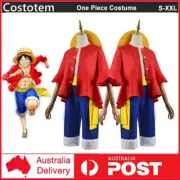 ONE PIECE Monkey·D·Luffy 2 Years Later Cosplay Costume Sea Poacher Halloween