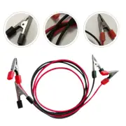 2pcs Electrical Testing Clips Jumper Wires Test Dual Ended Wire Cable