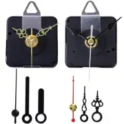 EMOON 2 Pack Non-Ticking Clock Mechanism with 4 Pack of Short Clock Hands, Cl...