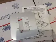 Internal Plate for FSR OWB-CP1 Outdoor Wall Box OWB-CP1-W