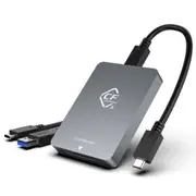 Type a Card Reader USB3.1 Gen2 Adapter 10Gbps for Windows XP with Cable for SLR