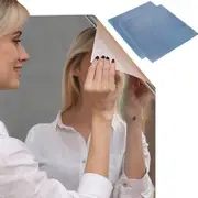 2Pcs 50x150cm Self Adhesive Flexible Mirror Sheets Stickers Soft Non Glass Mirror Household