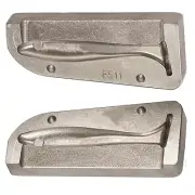 Swim Paddle Tail Aluminum Mold 95mm / Silicone Soft Lure Fishing Mold