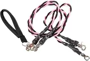 Dogs Rope Lead - Pulling Lead for Dogs | Double Dog Leads for Walking | Heavy Duty Comfortable Pet Elastic Double Ropes | Pets Accessories for Park Training Beach Comfort Walks Improved Safety