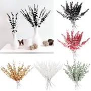 Greenery Leaves Artificial Eucalyptus Plants Branches Floral Arrangement