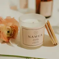 在飛比找蝦皮商城優惠-那木瓦 | NAMUA | 牡丹 x 白麝香 精油香氛蠟燭