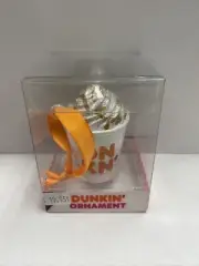 New Dunkin Donuts Cup Holiday Ornament
