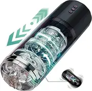 Male masturbators,Toy with Powerful Thrusting Rotating Modes for Stimulation,Electric Pocket Men's Hoodies M9I12