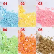 2/3/4/5/6mm 10g Flat Round Loose Sequins Paillettes For Craft Sewing Accessories