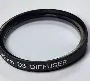 49mm D3 Diffuser Glass Lens Filter 49 mm Diffused Soft Softer Look Diffusion E49