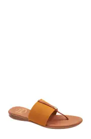 André Assous Nice Featherweights™ Slide Sandal in Marigold at Nordstrom, Size 7