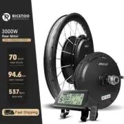 20-29Inch 700C 72V 3000W Electric Bicycle Conversion Kit Motor 3.0 Tire Wheel