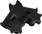 Abaodam 1 Pair Plastic Lock Buckle Connectors for Tube Folding Recliner Chair Hinge Easy Installation Multipurpose Design for Camping and Outdoor Activities