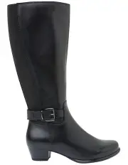 [Wide Steps] Diesel Black Glove Boots