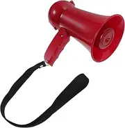HONMEET Portable Megaphone with Mini Horn Speaker for Sports Events Boys and Girls Parties