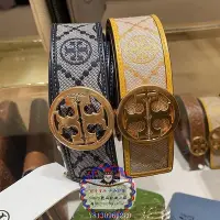 在飛比找Yahoo!奇摩拍賣優惠-現貨代購~Tory burch/托里伯奇 女生雙面褲帶 卡扣