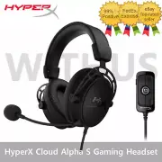 HyperX Cloud Alpha S HX-HSCAS-BK-WW 7.1 Surround Sound Gaming Headset - Tracking