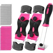 3 Pack Razor Blade Scraper, Premium Razor Scraper Tool, Glass Scraper for Window