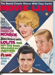 MAG: Movie Life-Liz Taylor-Connie Stevens-Vince Edwards-Cary Grant-Nov-1962