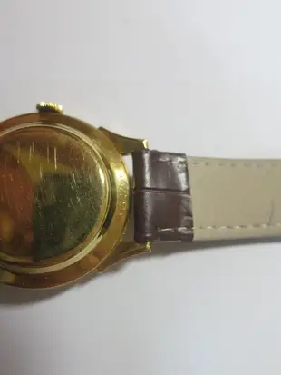 Mathey-Tissot 瑞士 18k金動能顯示古董自動錶