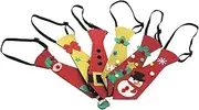 [DOITOOL] 6pcs Christmas Tie Props Boys Christmas Ties 8- Christmas Ties Christmas Necktie Pattern Christmas Cosplay Necktie Xmas Christmas Decorations Festive Ties Tie for Party